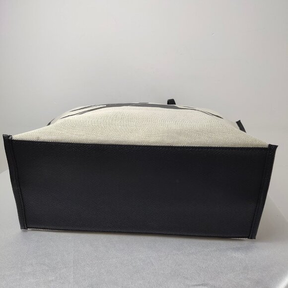 Longchamp Black and White Tote - Picture 4 of 9